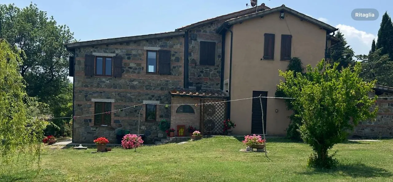 Casale Meraviglioso Val D'Orcia Con Piscina 라디코파니 주 이탈리아