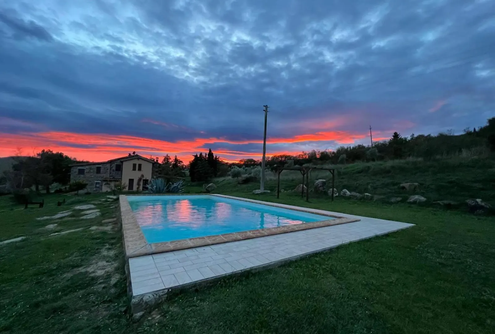 Casale meraviglioso Val d'Orcia con piscina Radicofani